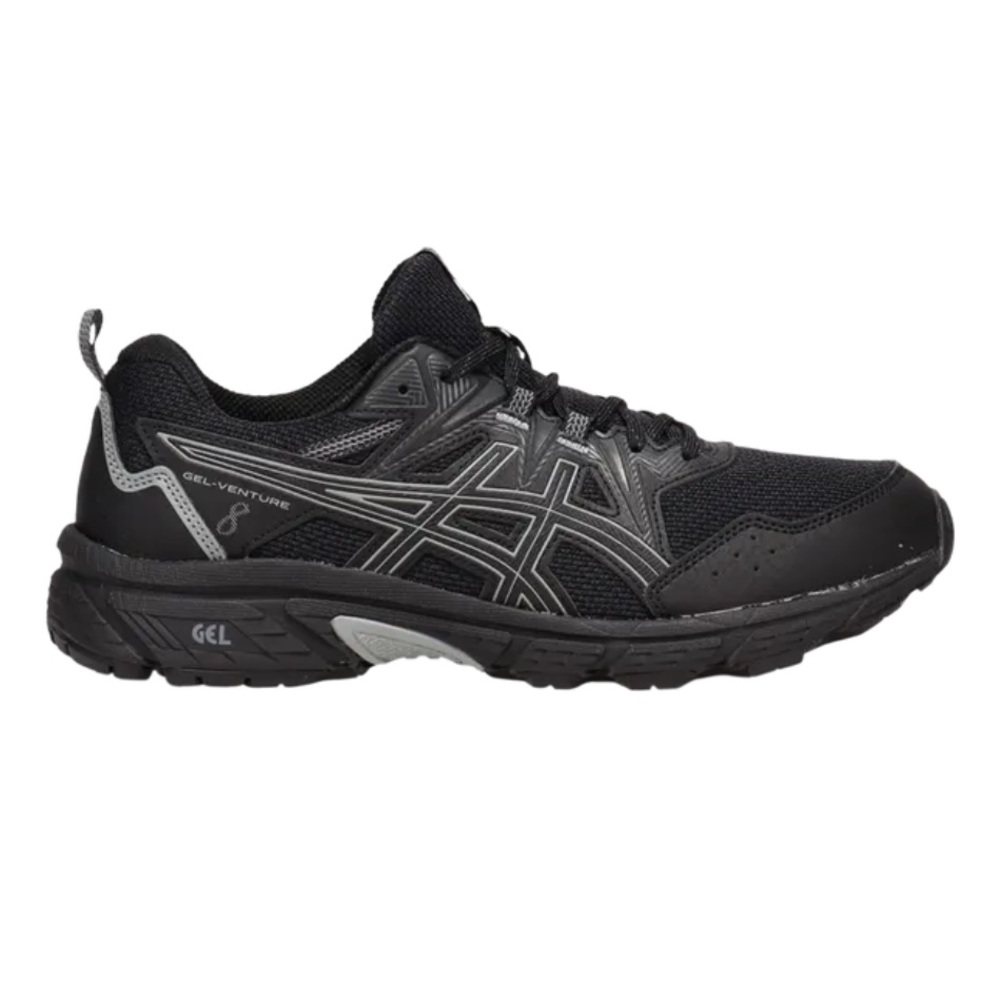 Asics GEL-VENTURE 8 Men’s Size 12 Black Running Shoes